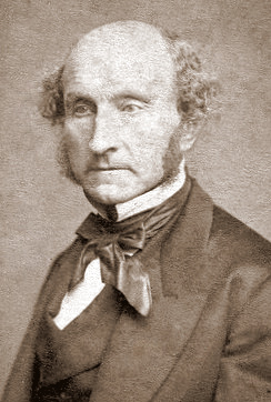 Chân dung John Stuart Mill — ảnh chụp của John Watkins, 1865
